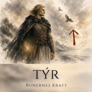 TÝR krystalsæt med Hæmatit, Tigerøje og Gul Aventurin