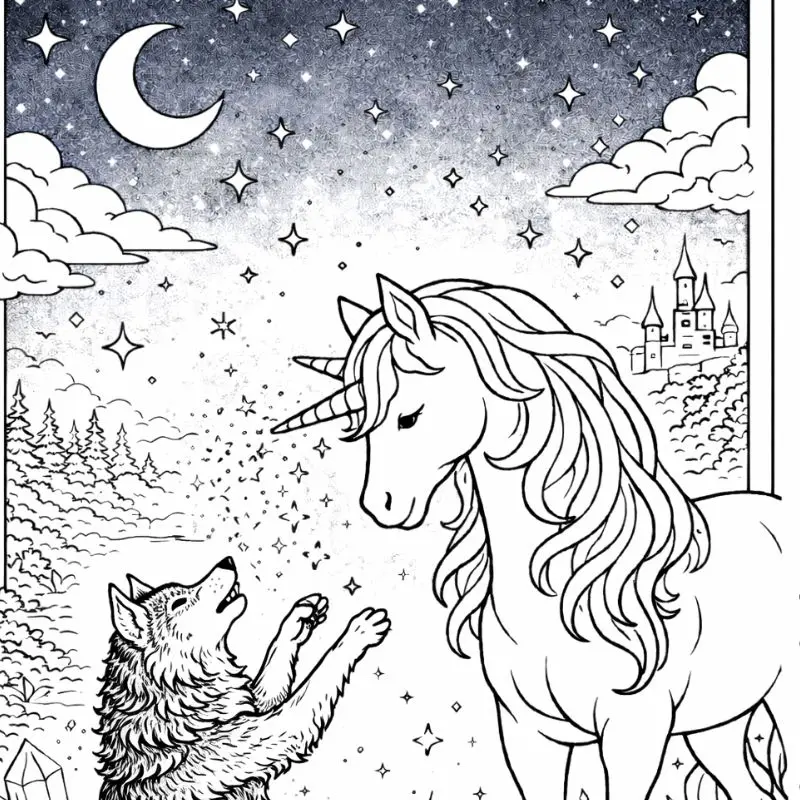 Crystal Doodles - Magic Unicorns - Billede 3