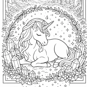 Crystal Doodles - Magic Unicorns