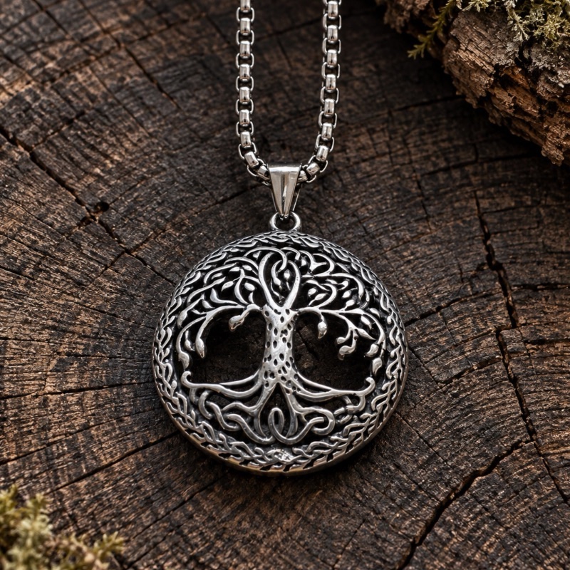 Yggdrasil halskæde - Billede 2