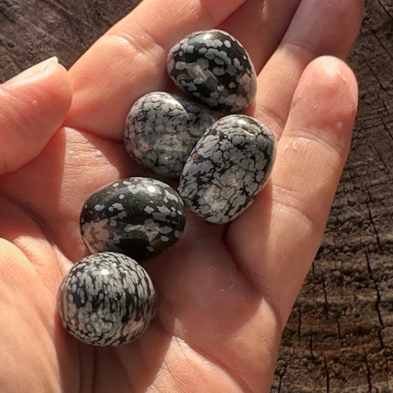 Snefnug Obsidian lommesten