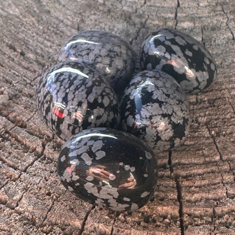 Snefnug Obsidian lommesten