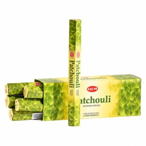 HEM Patchouli røgelsespinde med kasse og rør