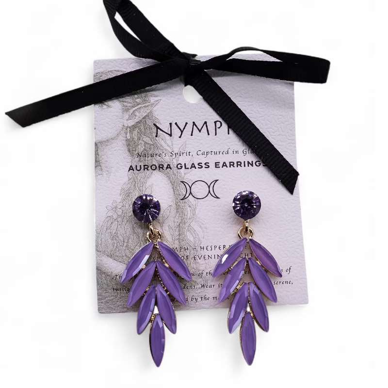 Feøreringe – Lavendel - Billede 3